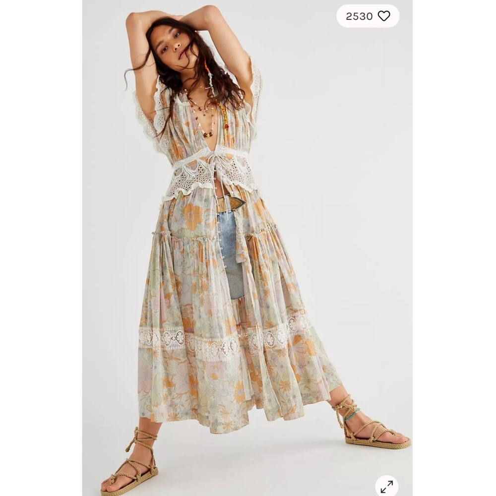 Free People| Fields Of Dreams Maxi Top